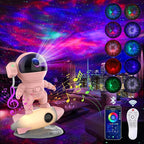 Astronaut Galaxy Projector for Bedroom, Star Projector Galaxy Light with App & Remote Control, White Noises, Bluetooth Speaker, Rocket Night Light for Kids, Ceiling, Gifts, Room Decor