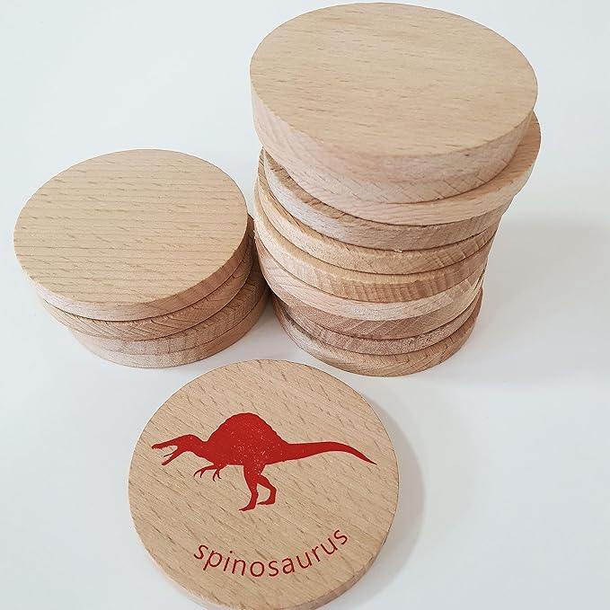 bee smart Wooden Memory Game - Matching Memory Game for Kids 3 and Up, 16Pcs | Educational Toy for Preschool Toddlers Board Games (Dinosaurs)