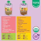 Plum Organics Mighty 4 Organic Toddler Food - Variety Pack - 4 oz Pouch (Pack of 12) - Organic Fruit and Vegetable Toddler Food Pouch