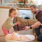 Soft Thicker Baby Mat for Floor 50"x50", Non-Slip Baby Play Mat, Easy to Clean 50x50 Playpen Mat, Portable Playmat, Crawling Mat for Infants, Babies, Toddlers, Activity Mat, Rainbow, Brown