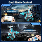 5 in 1 Robot Building Kit, Remote & App Control Educational Projects, 706Pcs DIY Tank & Garden Cars STEM Build Toys Sets for 8+ Years Old Boys and Girls