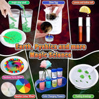 250 Experiments Kits for Kids, Science S.T.E.M Projects Scientific Toys for Boys Girls Gifts Ideas Birthday Christmas, Erupting Volcano, Planet, Bouncy Ball,Chemistry Scientist Set