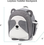 Lulyboo Toddler Backpack Leash - Baby Walking Harness & Anti-Lost Wrist Tether - Kids Backpack 5 Storage Pockets and 2 Adjustable Child Leashes for Kids 1, 2,3,4,5,6,7 Years Old - Ultra-Soft - Panda