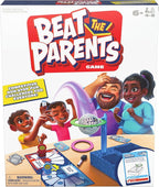 Spin Master Games, Beat The Parents, 2025 Edition with New Challenges & Cards, Friendly Competition Family Game, Fun Activity for Kids, Adults & Family Game Night, 4-8 Players, for Ages 6 & Up