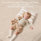 Baby Play Mat for Floor, 50 X 50x 1.3" Memory Foam Playpen Mat,Ultra Soft Tummy Time Mat with Non-Slip Backing, Baby Crawling Mat Child Nursery Rug for Infant, Toddlers, Kids (Beige)