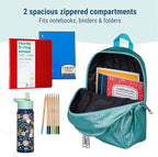 Wildkin 15-inch Kids Backpack – Durable, Padded, Adjustable for School & Trave (Blue Glitter)