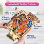 Smartivity DIY Pinball Machine Toy for Ages 8-99 Year Old | Award Winning Arcade Game for Boys & Girls | Birthday Gift Ideas for Kids & Adults | STEM Toys I Fun Family & Party Game