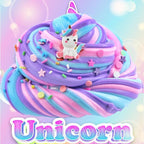 Unicorm Butter Slime kit 3 Colors,Fidget Toy,Squeezing Toys,DIY Education Art Craft Toys,Super Soft and Non Sticky,Scented,Party Favors and Birthday, in Bucket (10OZ)