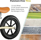 Toddler Balance Bike Toys for 2 to 5 Year Old Girls Boys Adjustable Seat and Handlebar No-Pedal Training Bike Best Gifts for Kids