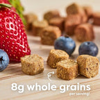 Beech-Nut Toddler Snacks, Oaty Bites with Fruit & Whole Grains, Mixed Berry Toddler Snack Bites for Toddlers 12 Months & Older, Pack of 6 Boxes (42 single-serve bags)