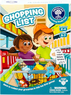ORCHARD TOYS Shopping List Game - New Art Race to Collect Your Groceries in This Fun Memory Game, Age 3-7, 2-4 Players