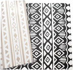 Cushmat Stylish Reversible Foam Play Mat (Large, Crystals - Black Grey) - Soft, Waterproof, Durable Play mat for Infants, Babies, Toddler, Kids & Grownup - 6.5ft x 4.5ft