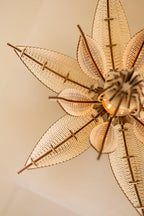 Wood Trick Fiery Bloom Luminous LED 3D Wooden Puzzles for Adults and Kids to Build - Interactive Mechanical Movement - Engineering DIY Project Mechanical 3D Puzzle Model Kits for Adults