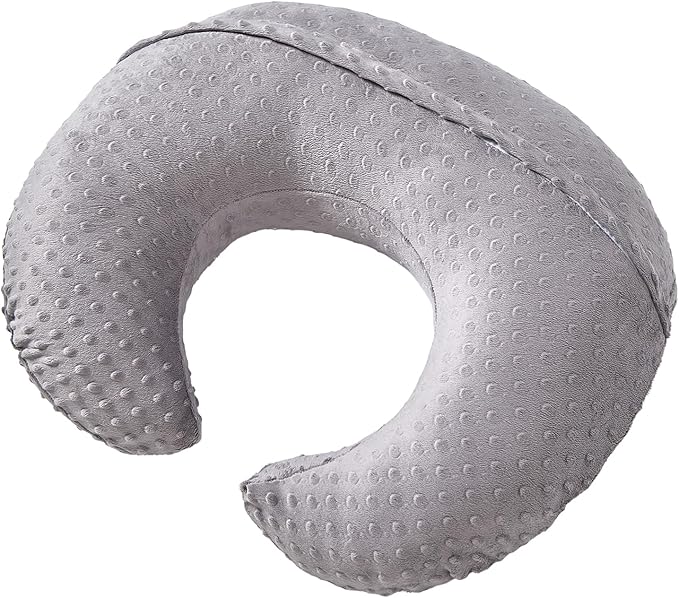 Upgraded Plus Size Nursing Pillow and Positioner for Breastfeeding and Bottle Feeding, Breast Feeding Pillows for Mom, Removable Nursing Pillow Cover