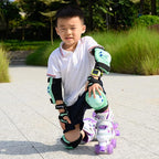 BOSONER Kids/Youth Knee Pad Elbow Pads for Roller Skates Cycling BMX Bike Skateboard Inline Rollerblading, Skating Skatings Scooter Riding Sports