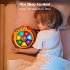 Tumama Musical Drum Toy, Light Up Electronic Music Sound Baby Toys, Toddler Instruments, Sleep Soother, Christmas & Birthday Gifts for Kids 2-3 Years