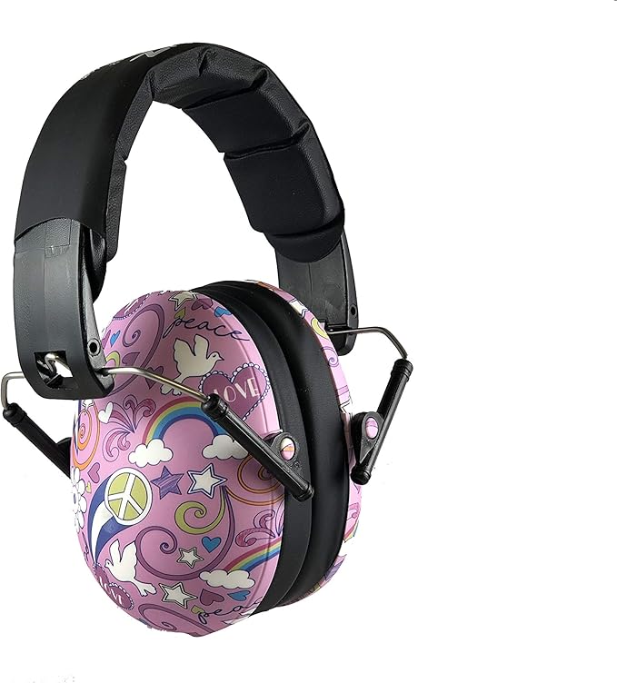BANZ Kidz Earmuffs 2 Years & Older - Loud Noise Cancelling Kids Headphones & Toddler Ear Muffs, Size Adjustable