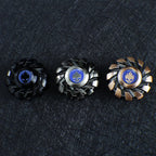 Fidget Spinners, Metal Fidget Toys, Silver Fidget Spinners for Kids and Adults Named Shadow Silver Could Glow in The Dark