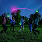 Ayeboovi Kids Outdoor Beach Pool Toys Toss and Catch Ball Set Upgraded Light UP Ball Yard Lawn Games for 3-10 Years Boys Girls Toddlers Easter Basket Stuffers-Green