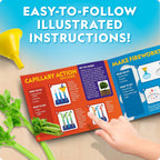 National Geographic Kids Junior Chemistry Set - Complete Early Learning Lab Kit with 50 Science Experiments and 20+ Lab Tools for Kids Aged 4-6