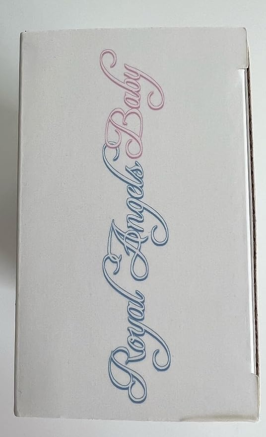 Rechargeable 22 in 1 Baby Nail Trimmer, Usage Labeled Case, 13 Extra Replacement Tools, Royal Angels Electric Nail File with LCD display, Newborn Toddler Nail Care Clipper Kit (Rechargeable,WhiteBlue)