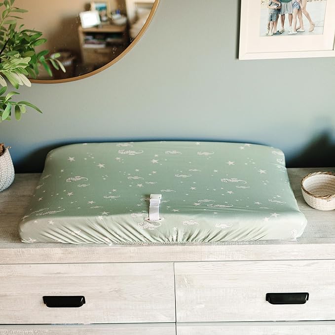 Baby Changing Pad Cover 2-Pack for Boys, Girls (Ocean Odyssey) - Premium Fitted Sheets Baby Diaper Changing Table Cover - Buttery Soft Cotton Blend