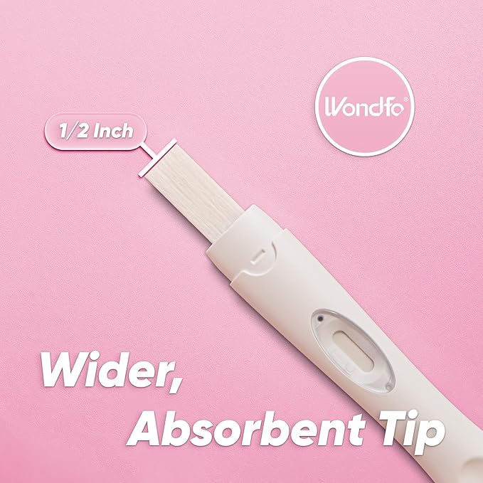 Wondfo Pregnancy Test - Detect HCG with 99% Accuracy - Easy to Use at Home HCG UrineTest with Fast and Reliable Results - [1 Count]