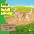 Schleich Farm World, Farm Animal Toys for Kids and Toddlers, Golden Retriever Toy Dog Figurine, Ages 3+