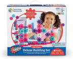 Learning Resources Gears! Gears! Gears! Deluxe Building Set Pink - 100 Pieces, Ages 3+ STEM Toys, Gears for Kids, Preschool Building Sets