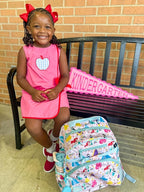 Wee Ones Baby Girls' Medium Grosgrain Hair Bow on a WeeStay Clip w/Plain Wrap - Red,One Size