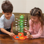 PlayMonster Giggle Wiggle Board Games for Kids, Hand-Eye Coordination, Preschool Games, The Twisting-Turning Race to Get Your Marbles to The Top Game, Ages 4+, Batteries Not Included