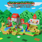 1 inch Magnetic Blocks - 100PCS Magnetic Toy Set, STEM Montessori Sensory Toys for 3+ Year Old Boys & Girls, Creative Construction Toys Gift for Toddlers Kids