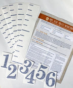 Little Acorns DIY Vinyl Growth Chart Ruler Decal Kit