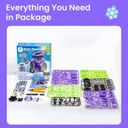 Sillbird Solar Building Robot Kit STEM Gift for Boys Aged 8-12, DIY 15-in-1 Science Educational Toys for Kids Birthday, Solar or Battery Powered Robotic Set with 212 Pieces