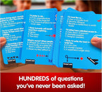 SUSSED The Wacky ‘What Would You Do’ Card Game - Social Fun for Teens, Boys, Girls for Kids Ages 10+ & Adults - Blue Pack