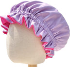 AKISS Baby Infant Newborn Toddler Satin Silk Hair Bonnet for Baby Girl Boy Sleeping Kids Cap Hat