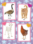 Cute Animals Poster Sticker Book - 4-Book Bundle for Kids Ages 3+, 400+ Stickers, 28 Mini Posters, 4 Giant Fold-Out Posters in 48 Full-Color Pages