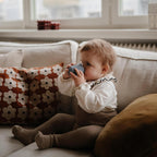 mushie Silicone Baby Starter Training Cup | 6 Months+ (Tradewinds)