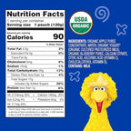 Earth's Best Organic Yogurt Smoothie Pouches, 24+ Months, Fruit Yogurt Smoothie for Toddlers 24 Months and Up, Apple Blueberry, 4.2 Ounce Resealable Pouch (Pack of 12)