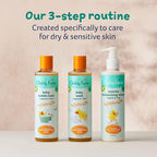 Childs Farm, OatDerma Baby Wash, Fragrance-Free, Gently Cleanses and Soothes, Suitable for Newborns with Dry, Eczema-prone, Sensitive Skin, 8.4 Fl Oz