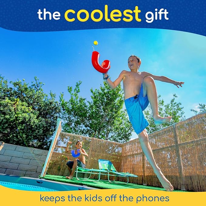 Original pindaloo Skill Game with 2 Balls- Gifts for Kids and Adults Indoor & Outdoor Games, Ball Toys for Boys, Girls, & Teens - Gift Ideas, Fun Stuff, Develops Motor & Juggling Skills-Transparent