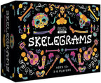 Skelegrams by Uzzle Games – Spell Words with Bone Pieces in This Fast, Cooperative Party Game for Families - Ages 8+, Spelling & Word Game for 3–6 Players