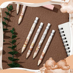 Tinlade 60 Pcs Bear Baby Shower Golf Pencils with Erasers Small Kids Sharpened Mini Pencils for School in Bloom Baby Shower Supplies