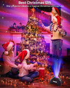 Aurora Projector - AIRIVO Star Projector for Kids Adults, Night Light Projector Bluetooth Speaker White Noise, Galaxy Projector Northern Lights for Bedroom Decor, Party, Ceiling