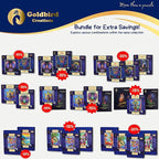 Magnetic Wooden Jigsaw Puzzles with Frame for Adults - Wooden Puzzle Wall Art - Landscape Lazer Wood Cut Puzzles - Rompecabezas para Adultos - Christmas & Birthday Gift (Colorful Tiger)