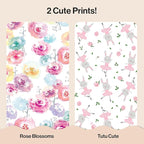 The Honest Company Clean Conscious Diapers for Delicate Skin | Up to 100% Leakproof | Hypoallergenic, Fragrance Free | Girl Prints | Club Box, Size 2 (12-18 lbs), 72 Count (Prints May Vary)