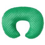 Nursing Pillow and Positioner with Cover for Breastfeeding and Bottle Feeding, Propping Baby, Tummy Time, Baby Sitting Support, Awake-Time Support (Fern Green, 22" x 17.7" x 5.9")