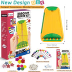 Arts and Crafts for Kids Ages 8-12,Friendship Bracelet Making Kit for Girl,Kids Jewelry Making Kit with 28 Pre-Cut Threads,Christmas Birthday Gifts for Ages 6 7 8 9 10 11 12 Year Old Green