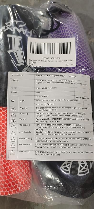 yeesport Sport Stacking Cups, 24pcs Sports Stacking Cups Sport Training Game for Challenge Competition Travel Party Gift for Kids and Adults (Purple & Red)