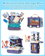 Kids Play Tent, Pop Up Play Tent Fishing Shop Theme with Complete Toy Set, Play Toys Play Set for Kids Indoor Outdoor Pretend Play